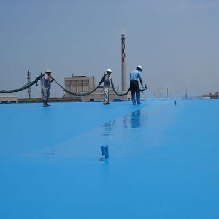 NPT聚脲喷涂材料在屋面防水应用