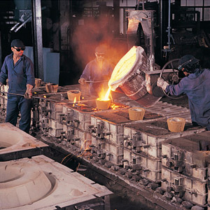 NPT耐磨修复材料在铸造行业应用